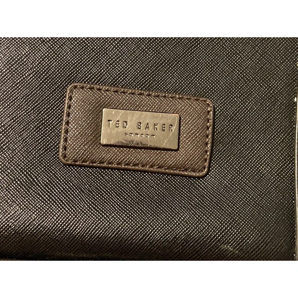Ted Baker Spaidi Textured Document Bag/Briefcase -‎ Used